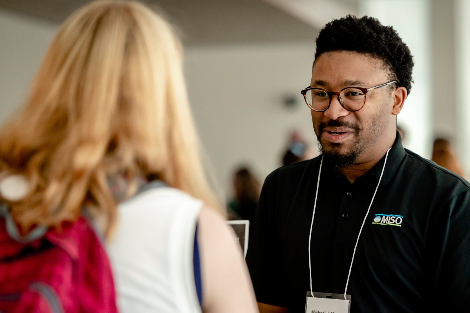 Student and recruiter.